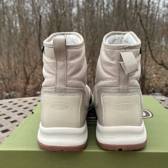 KEEN Terradora II Ankle Pull-On 8.5  Women's Outdoor Waterproof  Taupe Boot New - Picture 10 of 10